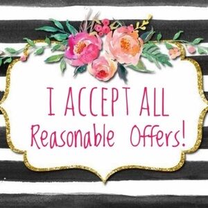 Send me‎ an offer!!! 🌸